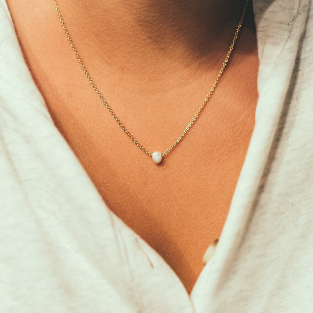 Grit Pearl Necklace