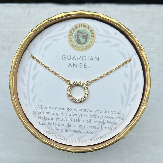 Guardian Angel Halo Necklace