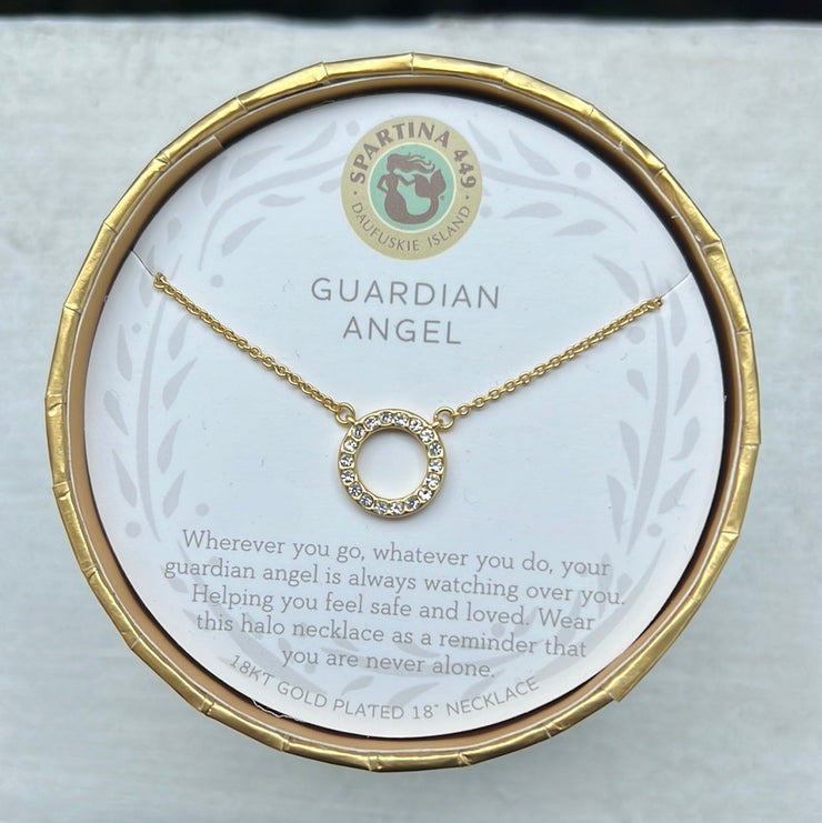 Guardian Angel Halo Necklace