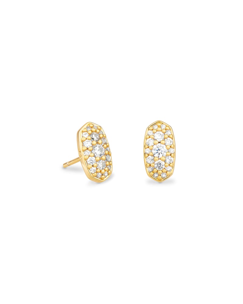 Grayson Stud Earrings in Gold