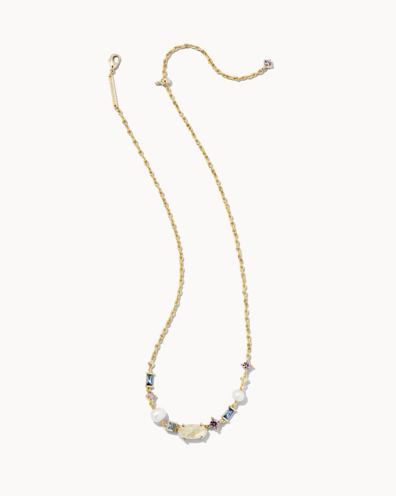 Madelyn Strand Necklace in Gold Neutral Mix